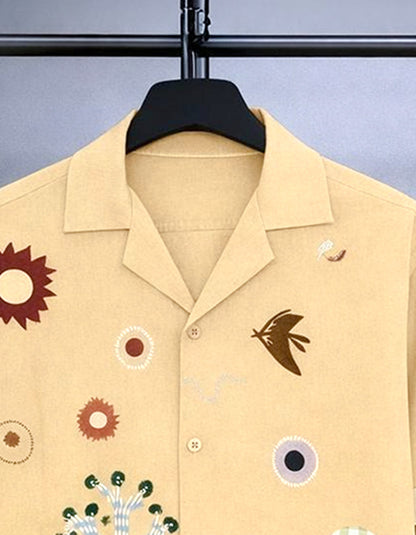 Classy Canvas Story Mens Full Set Trouser and Shirt Half Sleeves - XPCRDF